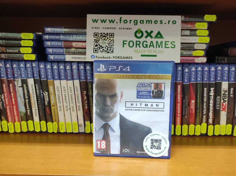 Vindem jocuri PS4 Hitman The Complete First Season PS4 Forgames.ro