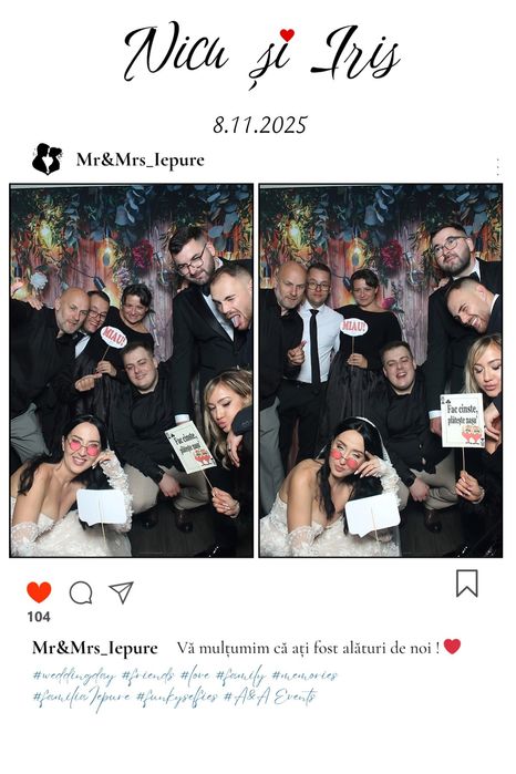 Oglindă magică | Cabina foto | Videobooth 360 | Fum greu  |Artificii