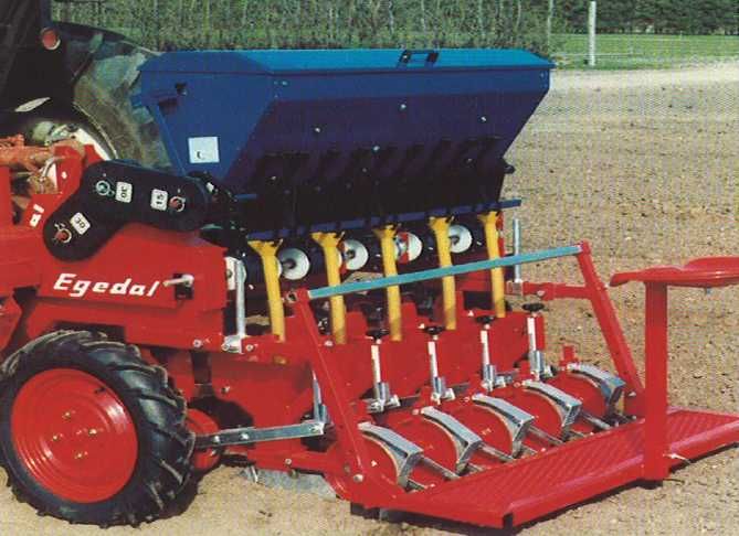Mecomag | Semanatoare Pepiniera Forestiera COMBI pe 5 randuri EGEDAL