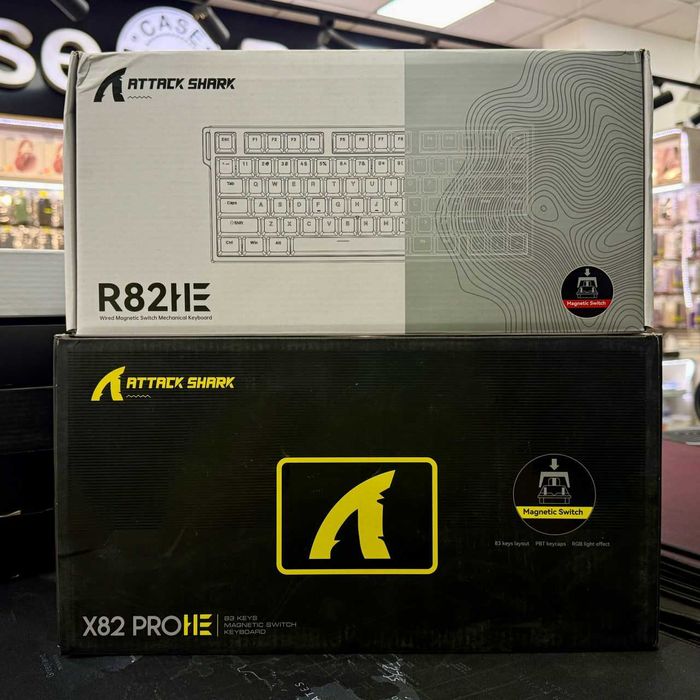 A28 electronics-  клавиатуры Attack Shark в ассортименте