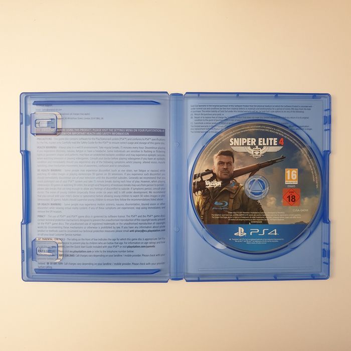 Sniper Elite 4 Italia PS4/Playstation 4