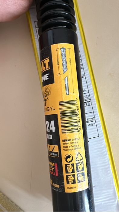 Бур DeWalt, Hilti,