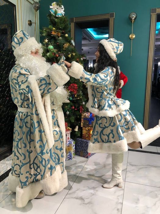 Дед мороз и снегурочка