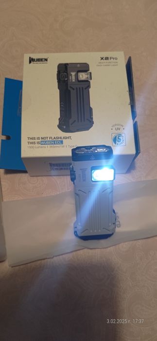 фенер wuben X2 PRO Вубен