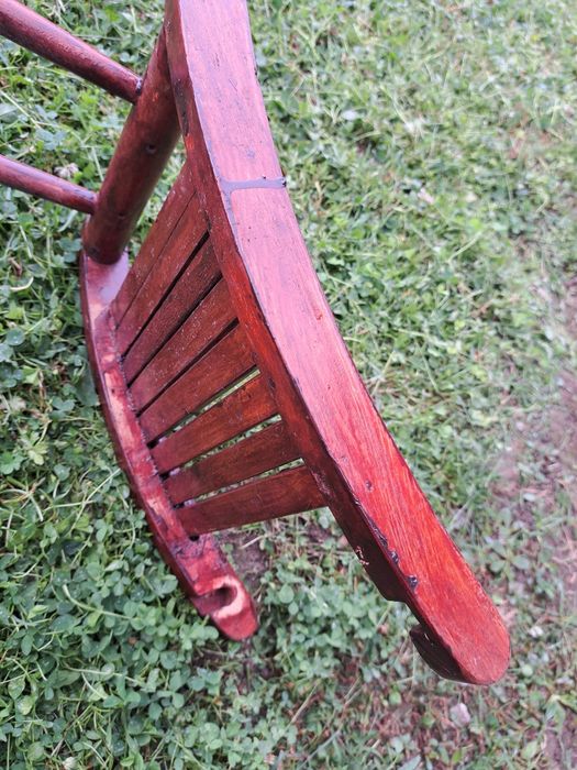 Scăunel pliabil lemn