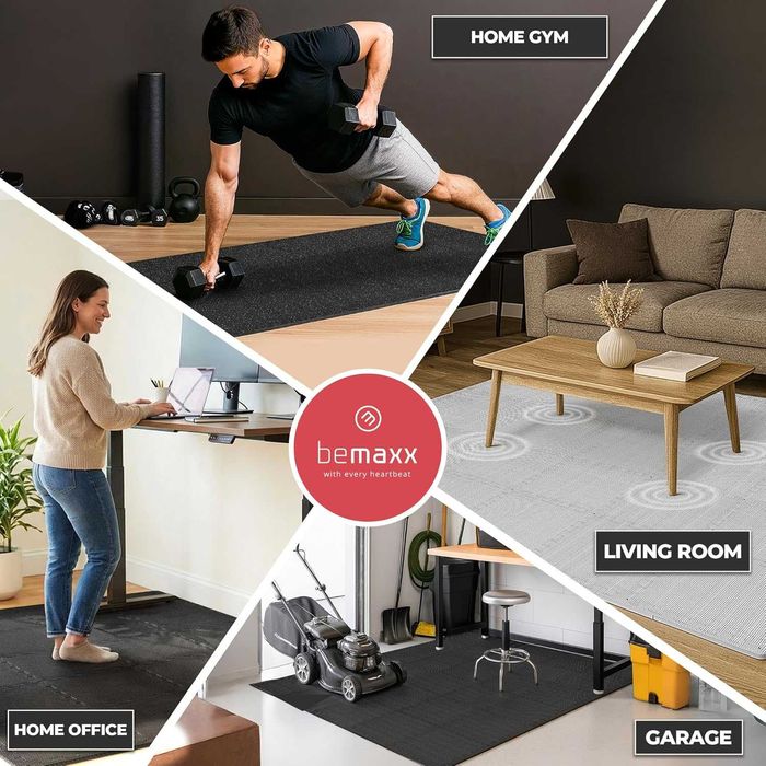 Комплект постелки за фитнес bemaxx - 18 бр