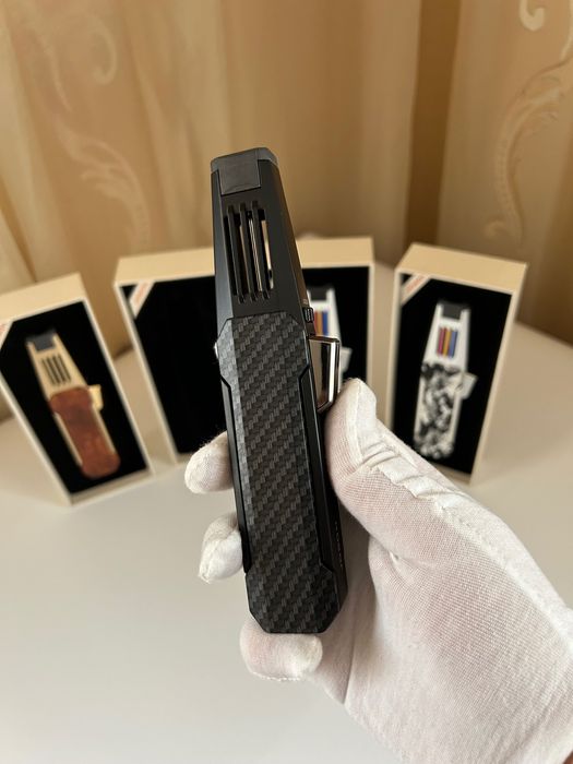 JOBON запалка за пури – мощен джет пламък, 4 цвята