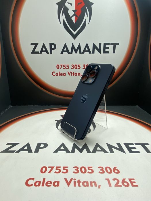 ZAP AMANET VITAN - iPhone 15 Pro - Black - 256GB - 80%