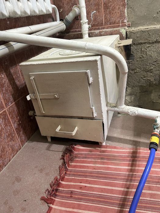 Чугунная печь новая