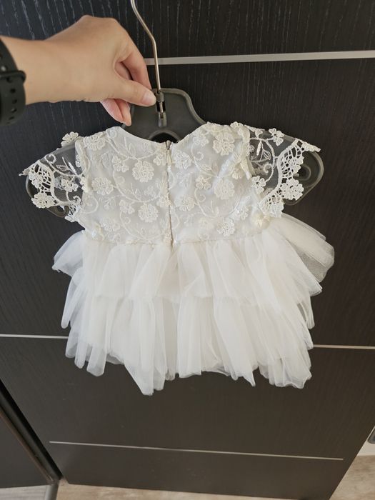 Детска рокля за кръщени от 6м до 1г.