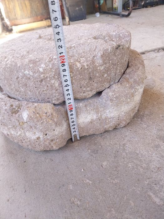 Хромел + малък камък точило