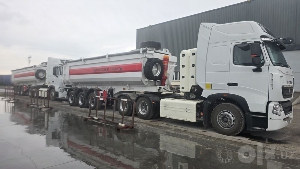 Акция Ассалому алайкум хурматли мижозлар Бизда HOWO T7 6×4 тайёр сотув