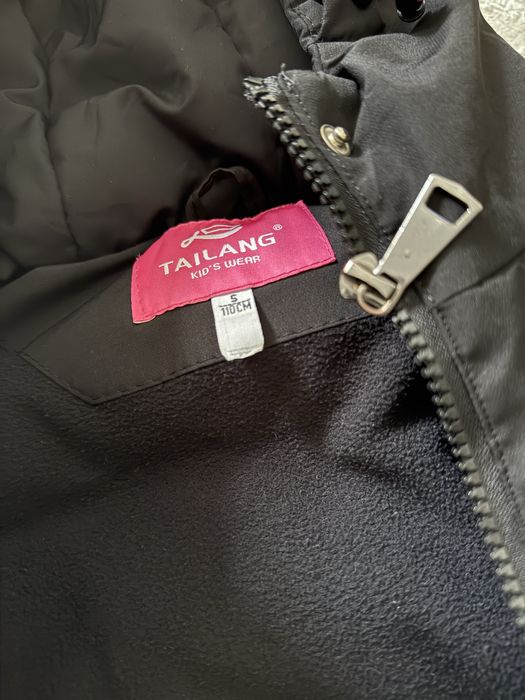 Зимняя куртка на девочку 110 см