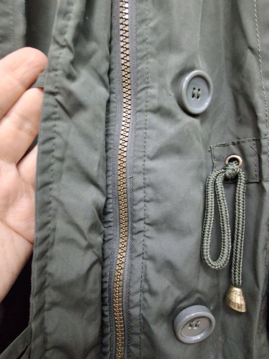 Парка с пух М размер