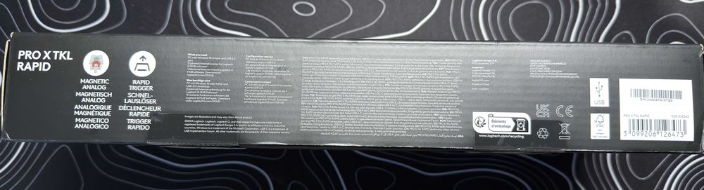 Tastatura gaming mecanica LOGITECH PRO X TKL RAPID sigilata