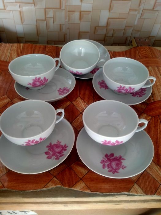 Сервиз чайный на 5 персон фарфровый