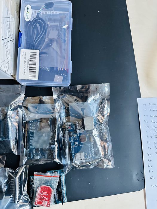 Lot 2x Arduino Uno R3, Shields si Alte accesorii