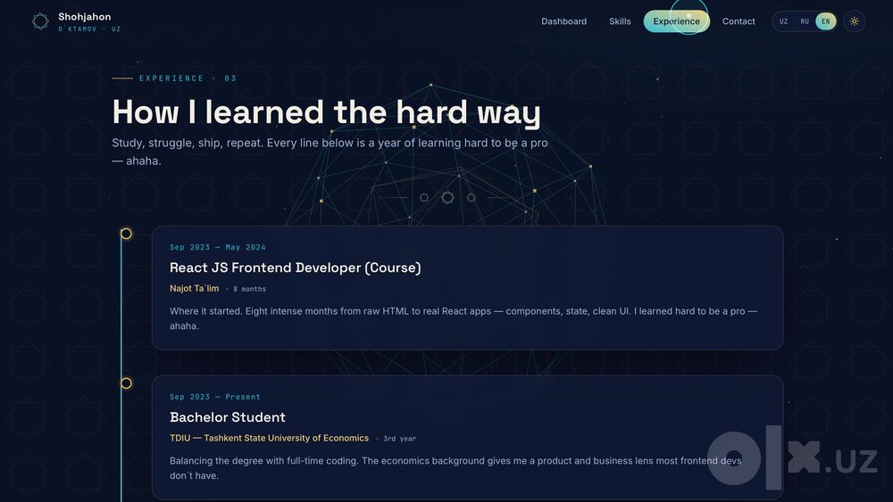 IT-solutions (landing page and website for visitors)