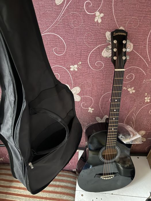 Гитара Акустическая гитара Levinson LA-D38-BK Pack 1