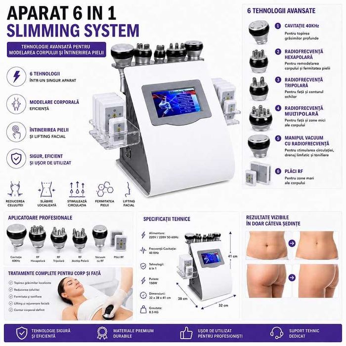 Aparate cosmetice profesionale și echipamente SPA