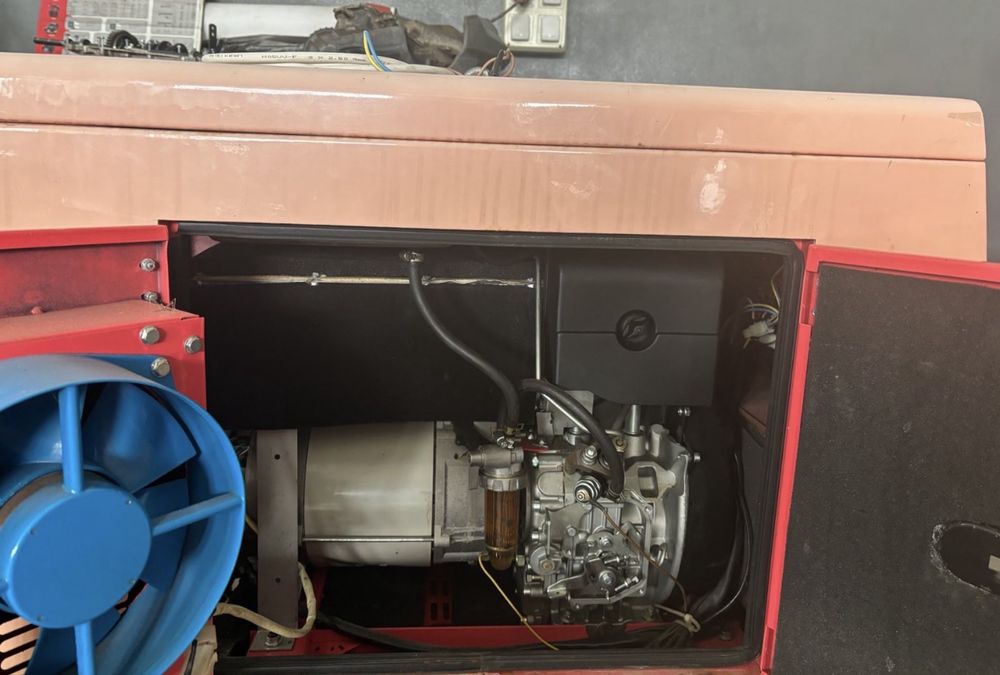 Дизелов генератор за ток 6kw с пробоем