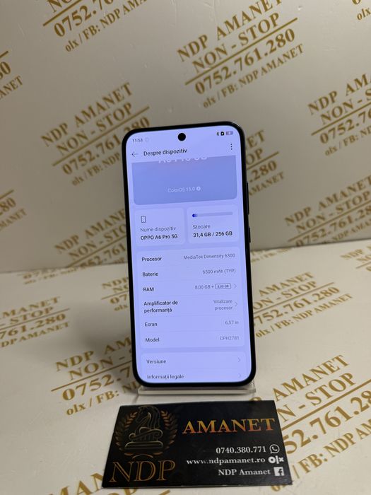 NDP Amanet Braila Oppo A6 Pro (58375)