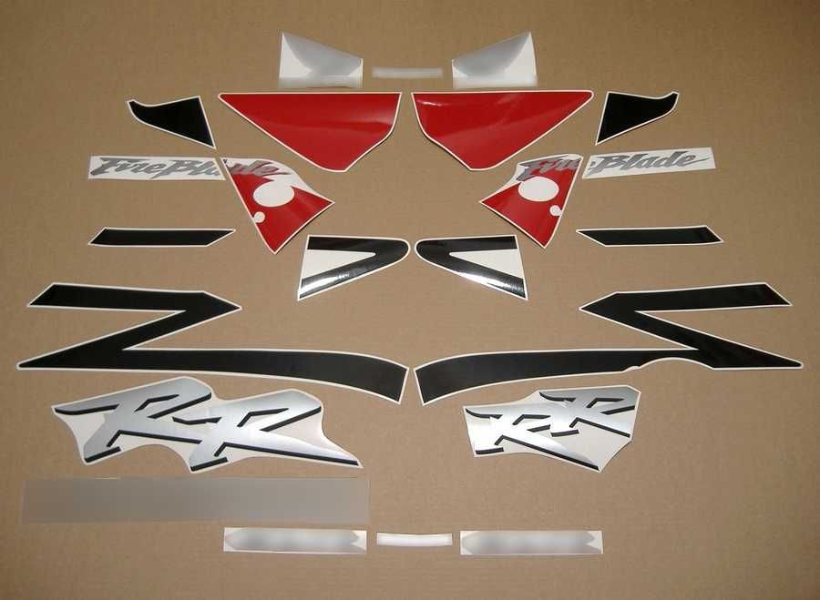 Стикери Honda CBR 954RR Fireblade лепенки хонда цбр 954 rr рр sc50