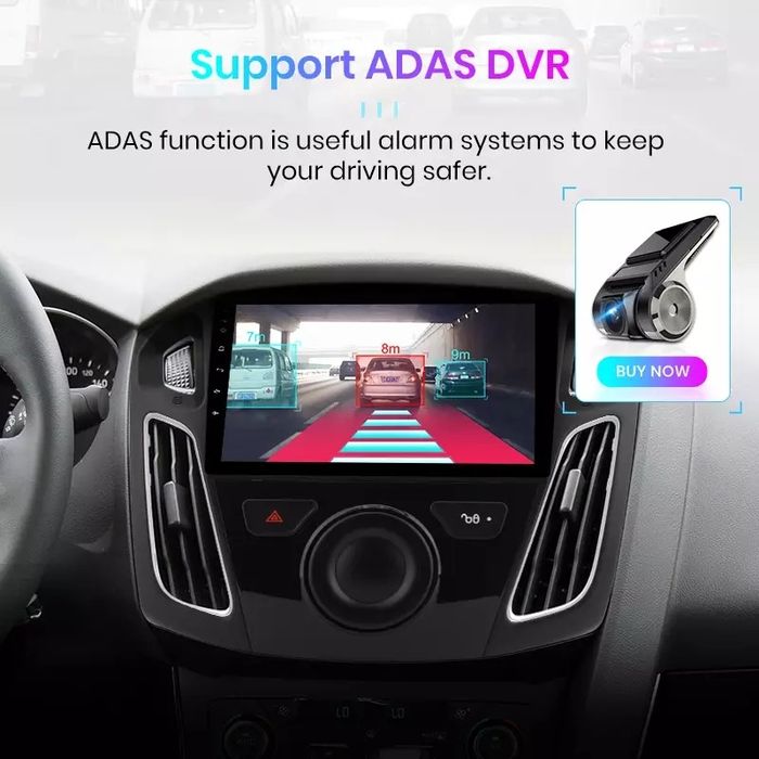 Navigatie Android Ford Focus 3 model Tesla Waze USB Wi-Fi YouTube