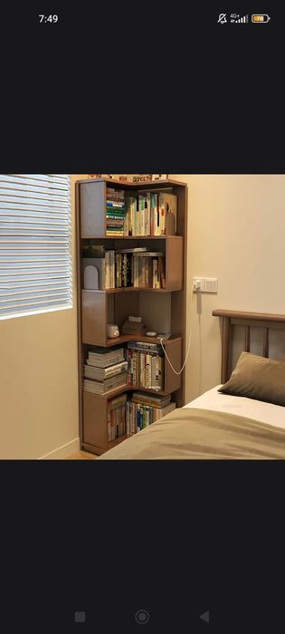 Шкафы для гостиной, книжный шкаф, книжная полка