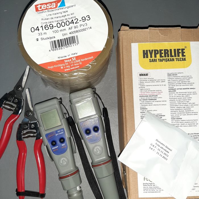 Рн,Ec,Tds,Термотетр