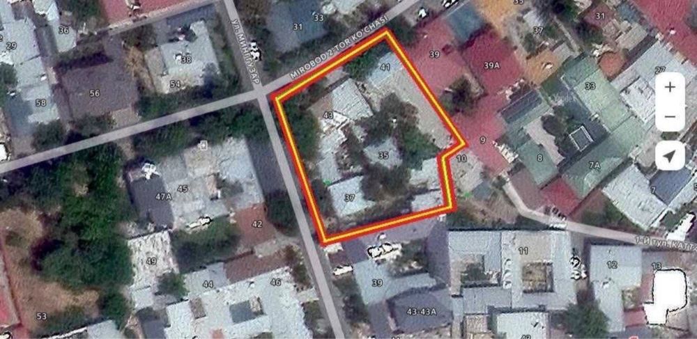 Угловой участок 16,5 соток с проектом 6 этажей