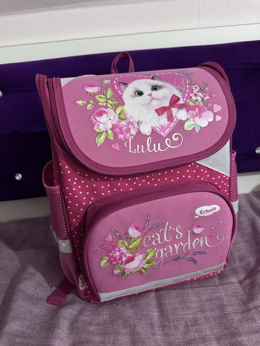 Рюкзак школьный для девочки розовый