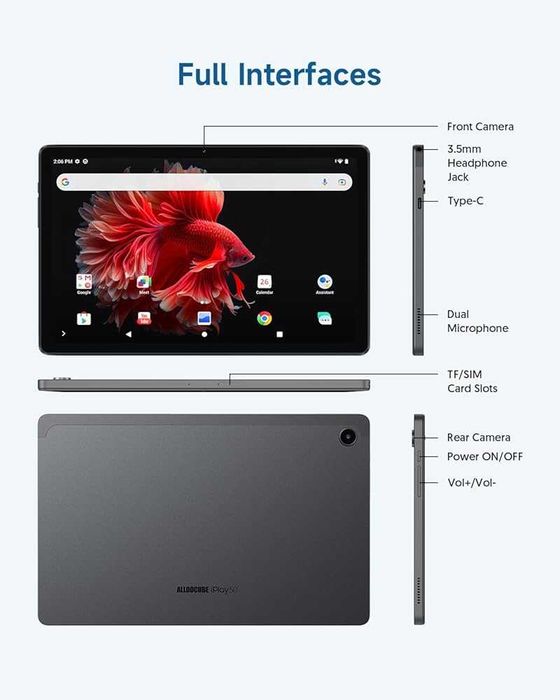Геймърски Таблет ALLDOCUBE iPlay 50 Pro – 8GB/256GB, 2K Екран, 4G, SIM