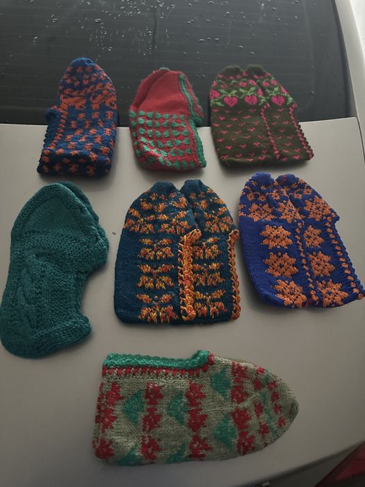 Дамски терлици от естествена вълна