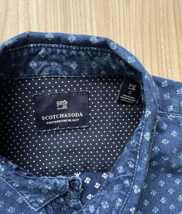 SCOTCH & SODA/мъжка дънкова риза S/M