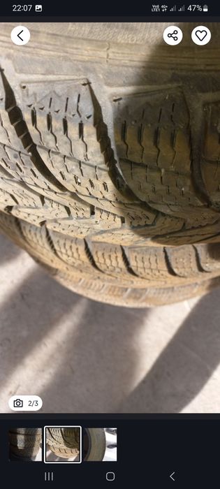 Авто шина зимнее