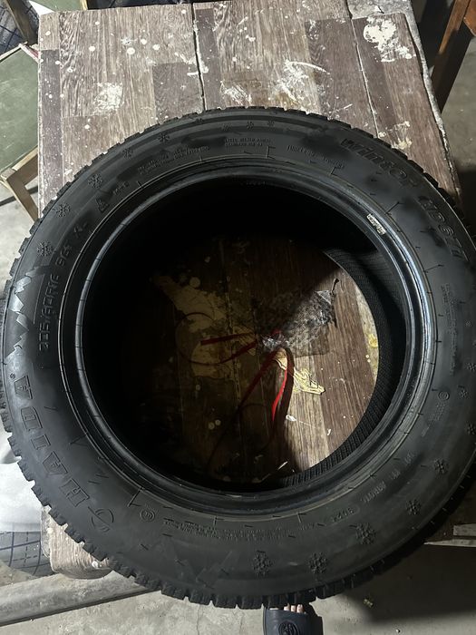 Продается шины баллоны 205/60 r16 зимние почти новые фирмы handa