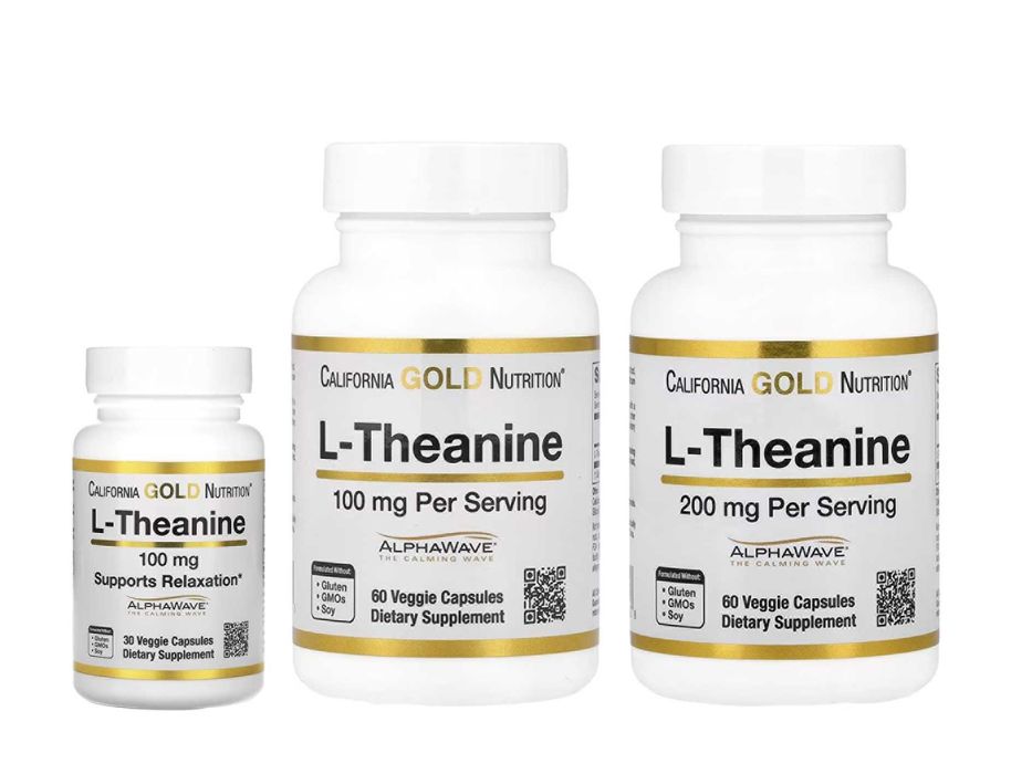 California Gold L-Theanine L-теанин L Theanine L теанин