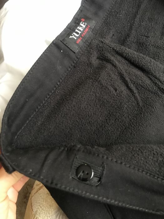 Брюки на флисе