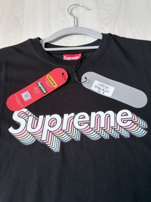 Бяла Supreme Spain  Box Logo тениска – размер М