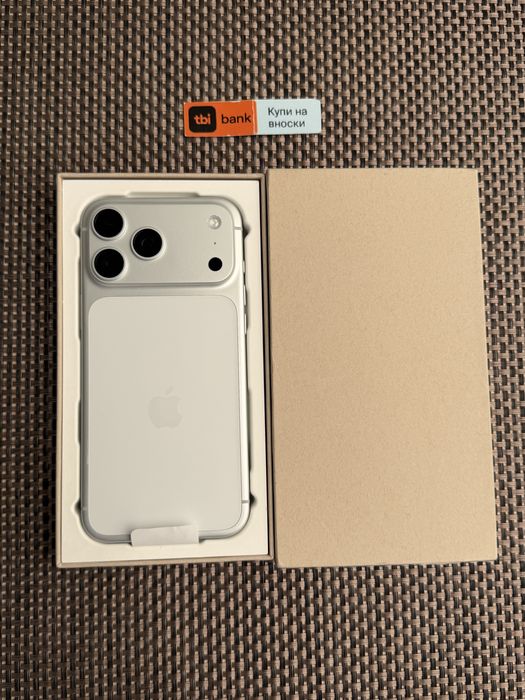 НОВ!*ЛИЗИНГ* iPhone 17 Pro Max 256Gb Silver ГАРАНЦИЯ