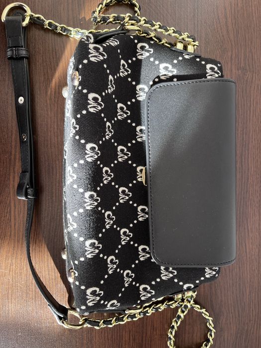 Ciel чанта от естествена кожа и плат