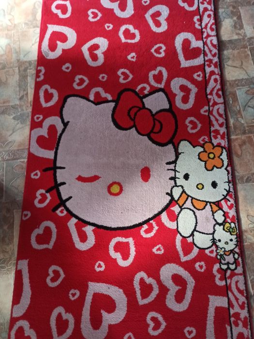 Ковёр для девочки с Хелоу Китти