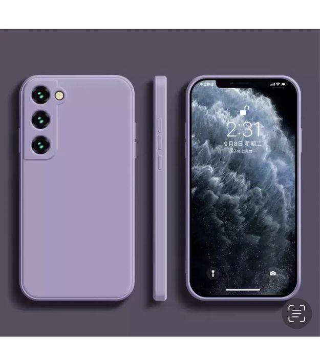 Samsung S20 S21 S23  S24 S25 FE Husa GCase Silicon Slim Catifea Fina