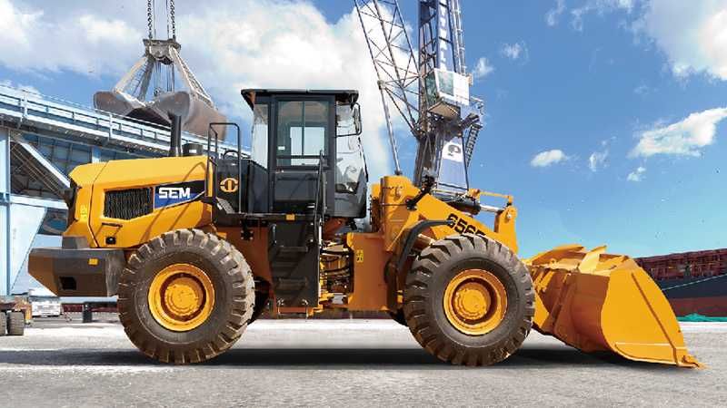 Фронтал юклагич SEM656F, Фронтальный погрузчик SEM656F