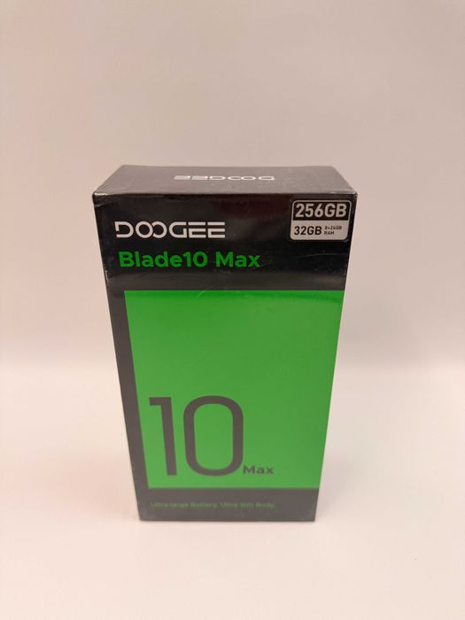 Doogee Blade 10 max 256gb 32gb ram, black,liber in orice retea, NOU