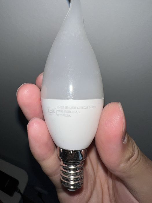 Лампчоки б/у 3W;4W;6W;7W;12W E14/E27