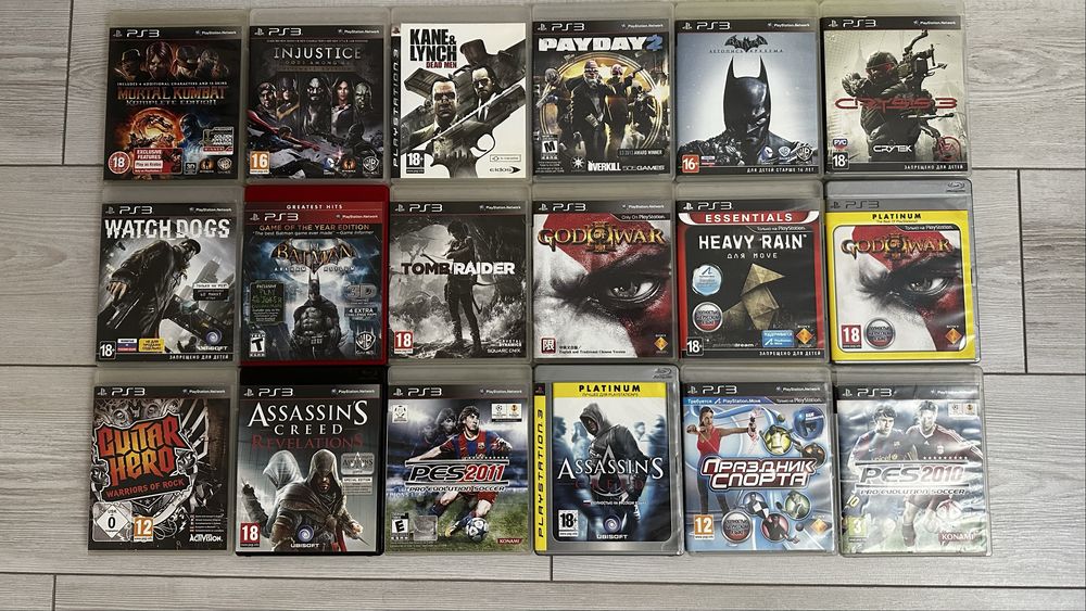 Продам игры на ps3/ps4/xbox360