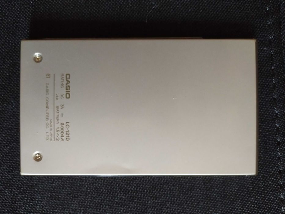 Casio LC-1210 Japonia calculator elevii