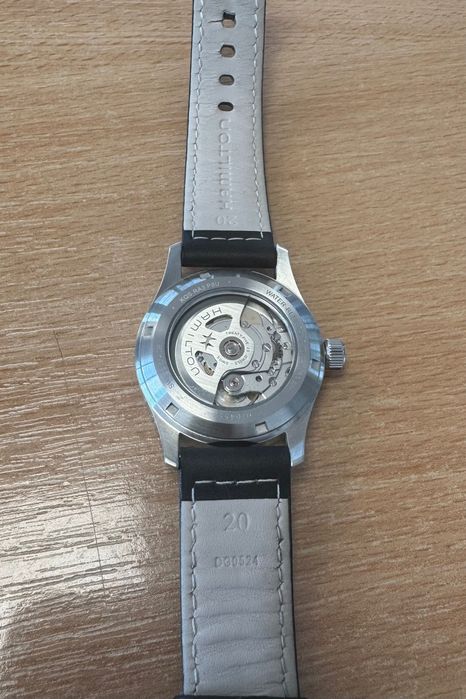 Hamilton Khaki Field automatic 38 mm - set complet - garanție - ca nou